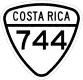 National Tertiary Route 744 shield}}