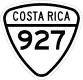 National Tertiary Route 927 shield}}