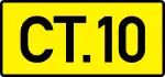 CT.10 Expressway shield}}