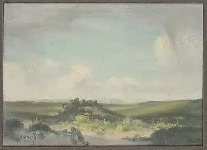 Landscape, Carl Hampel