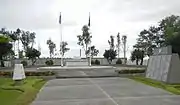 Camp Pangatian Memorial Shrine (Raid at Cabanatuan, maintained by the American Battle Monuments Commission)