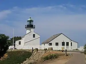 Rear view, Old Point Loma Lighthouse