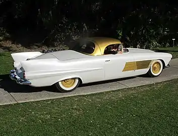 1955 Cadillac with a custom body by Carrozzeria Motto