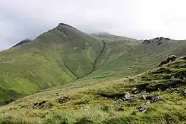 Peak of the hill fort