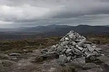 Summit cairn