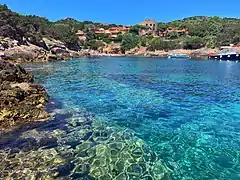 Cala Spalmatoio, Giannutri island