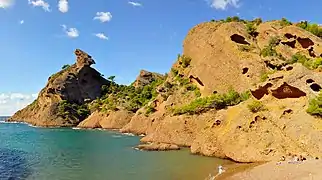 Mediterranean coast near La Ciotat