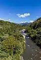 View of the Caldera River as it runs South of Boquete, Panama