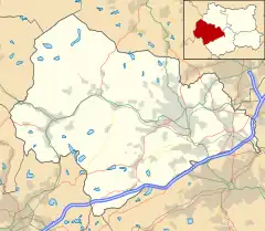 Cornholme is located in Calderdale