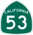 State Route 53 marker