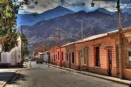 Calle de Tilcara, Jujuy, Argentina