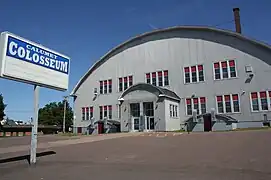 Calumet Colosseum, the world's oldest operating indoor ice arena.