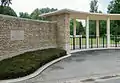 Entrance to the war cemetery