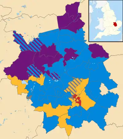 2013 results map