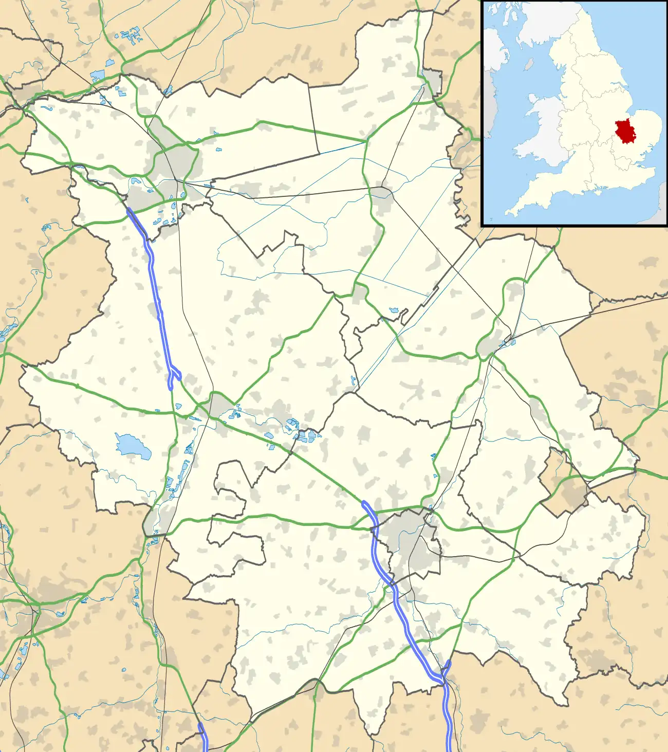 Ramsey Abbey is located in Cambridgeshire