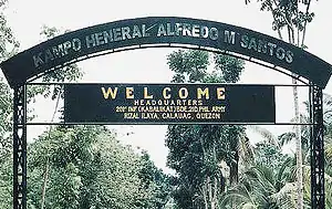 Camp Alfredo Santos, Rizal Ilaya, Calauag