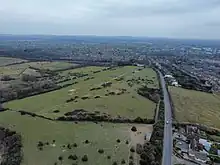 Camp Down, looking towards Bedhampton