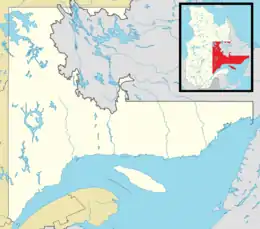 Côte-Nord-du-Golfe-du-Saint-Laurent is located in Côte-Nord region, Quebec