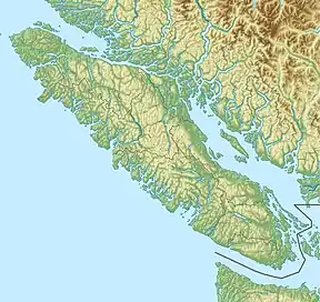 Crown Mountain is located in Vancouver Island