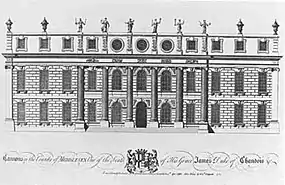 Cannons House, Middlesex, one of many architects involved in the house's design