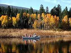 Upper Klamath Lake Canoe Trail near Rocky Point