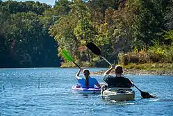 Kayakers in Canton