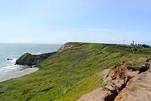 Cape Blanco and lighthouse