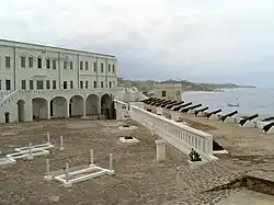 Center of the Cape Coast Castle