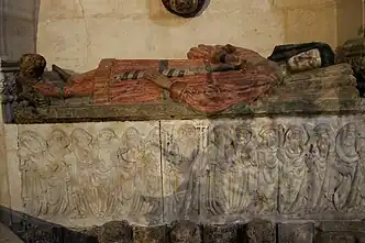 Sepulcher of Fernán Nieto, 15th century, Chapel of Los Anaya.