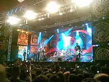 Capital Inicial performing on November 12, 2008