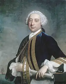 Captain Philip Durell, died 1786 (Sieges of Louisbourg in 1745 and 1758)