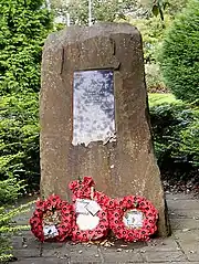 Cardiff City Falklands Conflict Memorial for the 7 servicemen from Cardiff who died during the Falklands War.