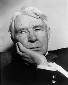 Carl Sandburg, three-time Pulitzer-Prize winner