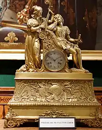 Troubador Clock (18th c.)