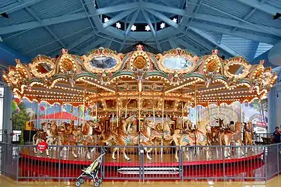 Carousel in the Please Touch Museum