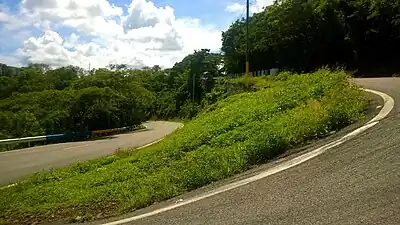 Road from San Juan to Ponce in Aibonito