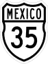 Federal Highway 35 shield