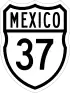 Federal Highway 37 shield