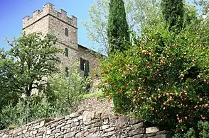 Panoramic of Montechino Castle.