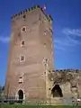 Montaner castle, built by the Cagots, for Gaston III, Count of Foix.