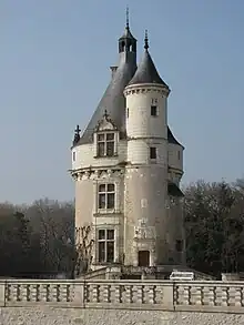 Katherine Briçonnet: Chenonceau tower (1521)