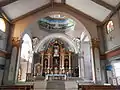 Reredos at the sanctuary