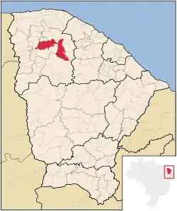 Location in Ceará