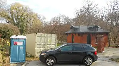 Construction site in 2015. Port-a-potty has since been removed.