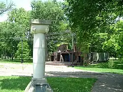 The Shakespeare monument in Central Park