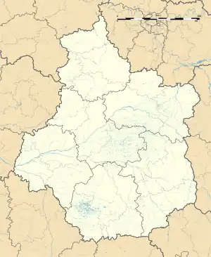 Areines is located in Centre-Val de Loire