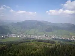 Panorama of Česká Ves