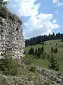 Oratea Fortress [ro] in Podu Dâmboviței, where Vlad the Impaler was once imprisoned