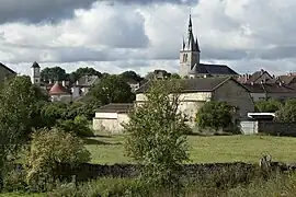 A general view of Châteauvillain