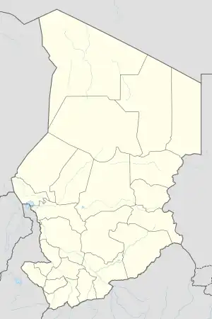 Adré is located in Chad